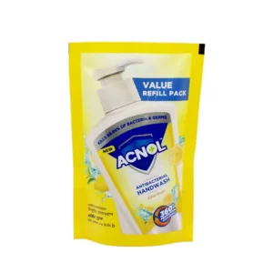 ACNOL Hand Wash Lime fresh Pouch Pack (Refill) 175 m